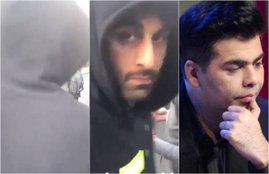 VIDEO OF ranbir kapoor, ranbir kapoor angry on karan johar, ranbir kapoor shoot, karan johar shoot ranbir kapoor from the behind, ranbir kapoor react badly to karan johar, watch video of angry ranbir kapoor, entertainment news, bollywood news, television news, entertainment news, bollywood news, television news