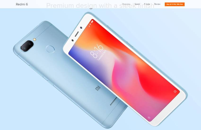 Redmi 6 Price in India, Specs, Features: Redmi 6 में डुअल रियर कैमरे सेटअप दिया गया है। इसमें एक कैमरा 12 मेगापिक्सल का है और दूसरा कैमरा 5 मेगापिक्सल का है। 