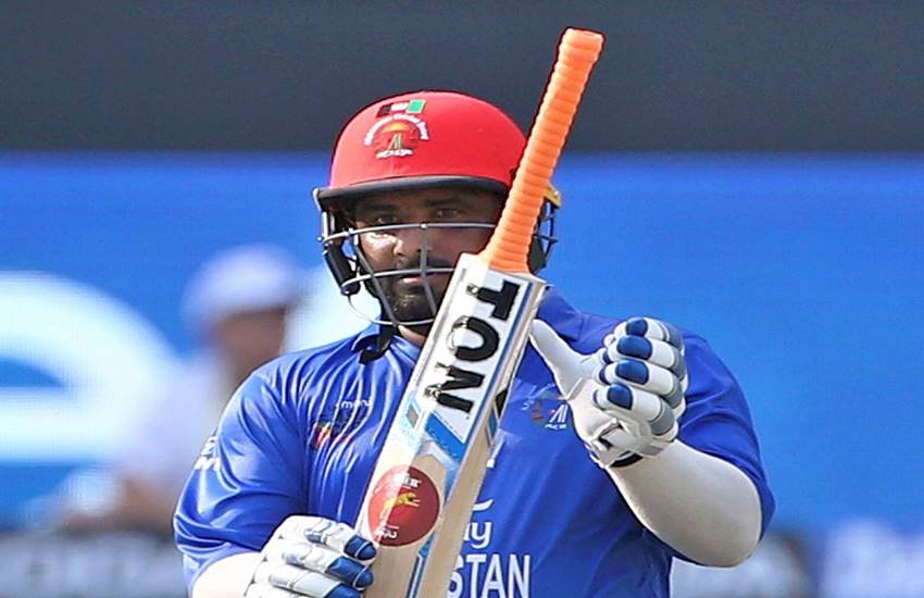 अफगानिस्‍तान के सलामी बल्‍लेबाज मोहम्‍मद शहजाद। (फोटो सोर्स: एपी)