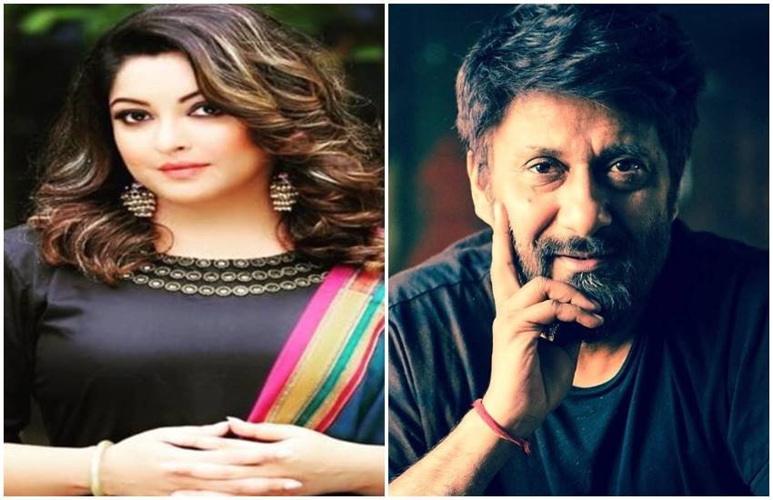 tanushree dutta, actress, vivek agnihotri