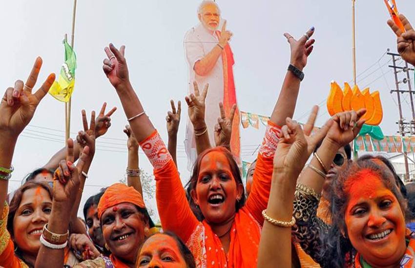 त्रिपुरा पंचायत उपचुनाव में भाजपा का दबदबा। (image source-Reuters/file pic)