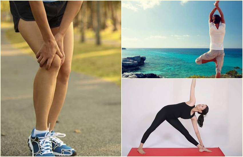 know how to do yoga, Trikonasana, Tadasana, Mountain Pose, Triangle Pose, knee pain, blood pressure, stamina, yoga, योगा, ताड़ासन, त्रिकोणासन, योग, योगा के फायदे