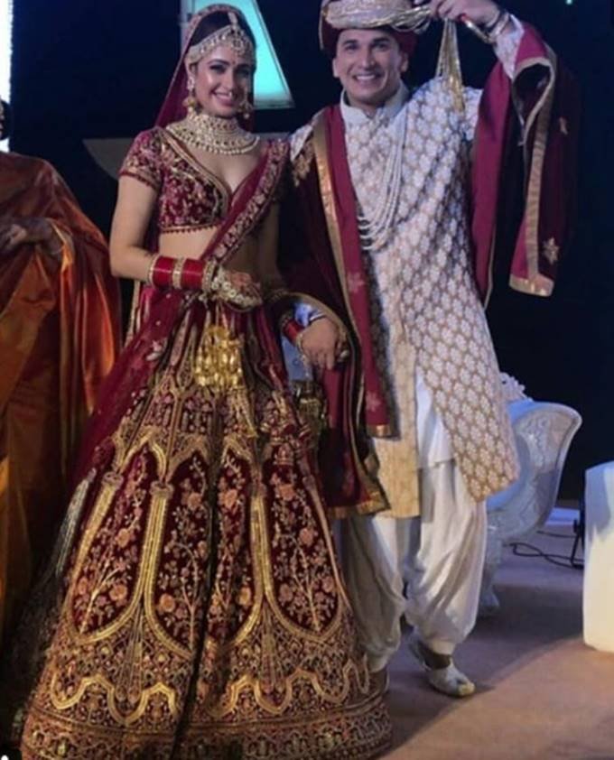 Prince narula and Yuvika Chaudhary wedding, Bigg Boss season 9, Bigg Boss ex contestant yuvika chaudhary, prince narula tie knot with yuvika, prince get married to yuvika, yuvika and prince narula pictures and videos, tv populer couple yuvika chaudhary and prince narula, entertainment news, bollwyood news, television news