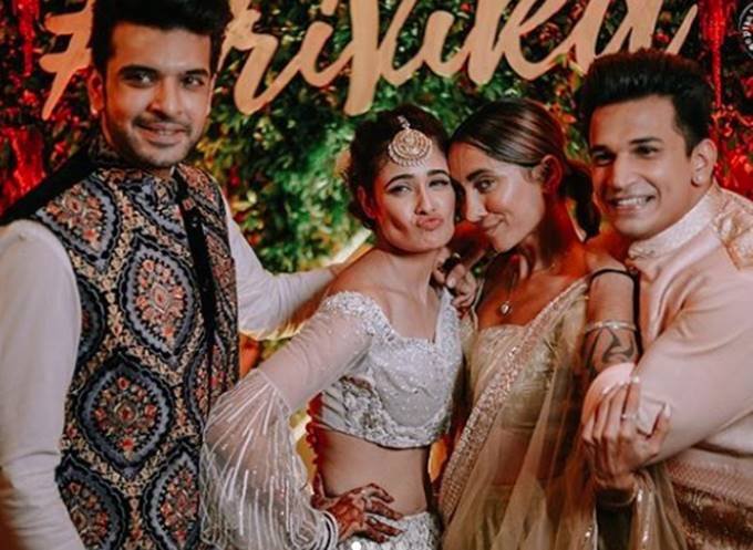 Prince narula, Yuvika Chaudhary, Prince narula wedding, Yuvika Chaudhary wedding, Prince narula with yuvika chaudhary, Yuvika Chaudhary, Yuvika Chaudhary mehandi function, yuvika and prince dancing on their wedding day, watch all videos of yuvika and prince marriage, entertainment news, bollywood news, television news