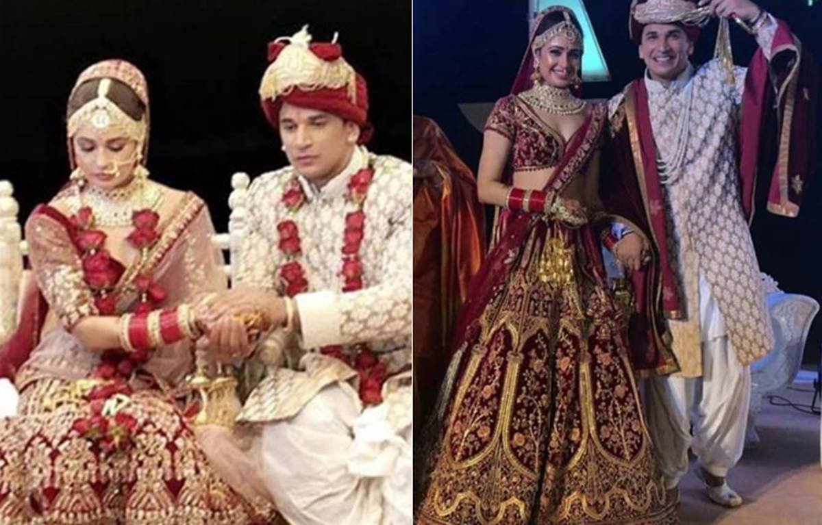 Prince narula and Yuvika Chaudhary wedding, Bigg Boss season 9, Bigg Boss ex contestant yuvika chaudhary, prince narula tie knot with yuvika, prince get married to yuvika, yuvika and prince narula pictures and videos, tv populer couple yuvika chaudhary and prince narula, entertainment news, bollwyood news, television news