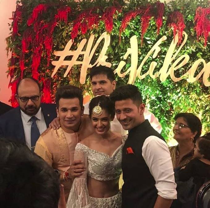 Prince narula and Yuvika Chaudhary wedding, Bigg Boss season 9, Bigg Boss ex contestant yuvika chaudhary, prince narula tie knot with yuvika, prince get married to yuvika, yuvika and prince narula pictures and videos, tv populer couple yuvika chaudhary and prince narula, entertainment news, bollwyood news, television news