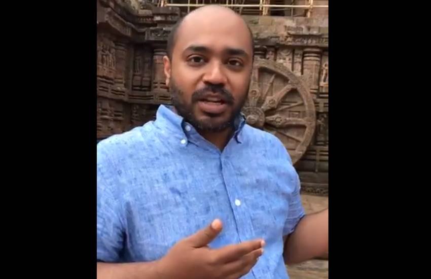 कोणार्क मंदिर को लेकर आपत्तिजनक टिप्पणी करने के आरोप में पत्रकार अभिजीत अय्यर मित्रा को सुप्रीम कोर्ट से भी राहत नहीं मिली है। (Image Source: Twitter@Iyervval)