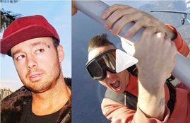 Rapper, Singer, Jon James McMurray, Song, Music Video, Edge, Wing, Plane, Death, Parachute, British Coloumbia, Canada, International News, Wierd News, Trending News, Hindi News