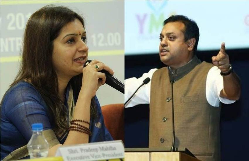 Sambit Patra, BJP, Priyanka Chaturvedi, Congress, Quarrel, Debate, Hallabol, Rahul Gandhi, Congress, Rape, Allegations, Sukanya Devi, MJ Akbar, #Mee Too Movement, News Anchor, Anjana Om Kashyap, Aaj Tak, Madhya Pradesh, Prayer, Pitambara Peeth, Datia, Madhya Pradesh, TV Debate, Trending News, Hindi News Sambit Patra, BJP, Priyanka Chaturvedi, Congress, Quarrel, Debate, Hallabol, Rahul Gandhi, Congress, Rape, Allegations, Sukanya Devi, MJ Akbar, #Mee Too Movement, News Anchor, Anjana Om Kashyap, Aaj Tak, Madhya Pradesh, Prayer, Pitambara Peeth, Datia, Madhya Pradesh, TV Debate, Trending News, Hindi News