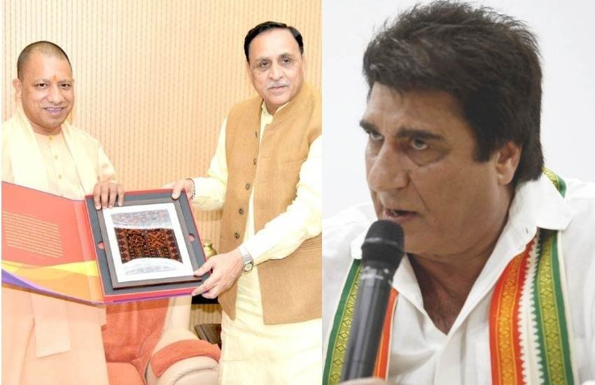 Raj Babbar, Congress, UP, Yogi Adityanath, Uttar Pradesh, Vijay Rupani, Meeting, Gujrat, Violence, North Indian, Attack, Alpesh Thakor, MLA Congress, CM, Gujrat, Lucknow, UP, Narendra Modi, PM, India, State News, National News, Hindi News
