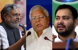 Sushil Modi, Deputy CM, Bihar, BJP, New Book, Lalu Leela, Lalu Prasad Yadav, RJD Chief, Corruption, Kin, Tejashwi Yadav, Tej Pratap Yadav, Misa Bharti, Rabri Devi, RJD, Fodder Scam, Properties, Tejashwi Yadav property, Tej Pratap