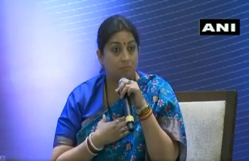 Union Minister Smriti Irani