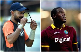 Virat Kohli, Carlos Brathwait