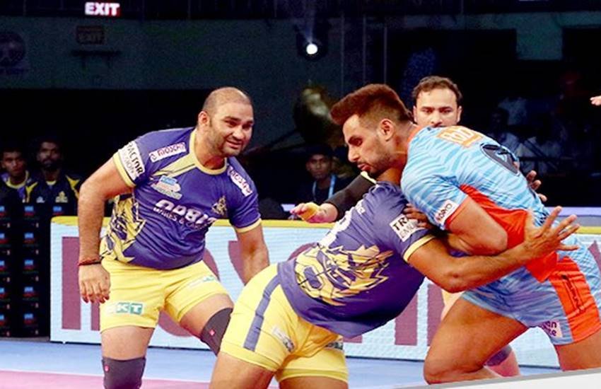 Pro Kabaddi League 2018: पटना पाइरेट्स ने दर्ज की जीत। (फोटो सोर्स- ट्विटर)
