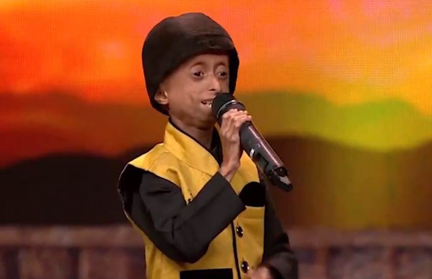 India Got Talent 8, 8 progeria kid performance, Karan Johar, Kirron Kher, Malaika Arora, करण जौहर, मलाइका अरोड़ा