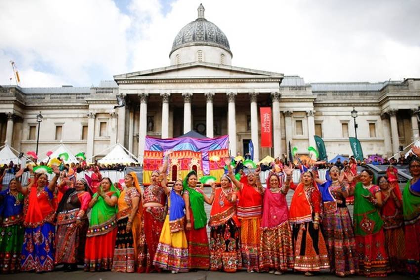 pre-Diwali,london,Festival of light,Diwali celebration,Diwali, Diwali In Trafalgar Square 2018