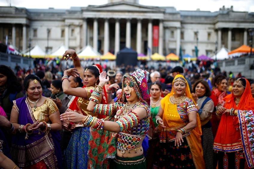 pre-Diwali,london,Festival of light,Diwali celebration,Diwali, Diwali In Trafalgar Square 2018