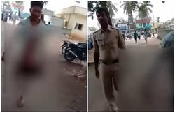 VIDEO: दोस्त का कटा हुआ सिर लेकर थाने पहुंचा, मच गई खलबली