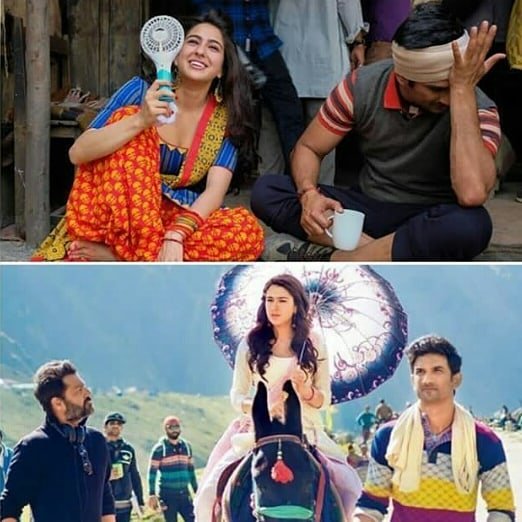 Sara Ali Khan, Amrita Singh, Kedarnath. kedarnath teaser, sushant singh rajput