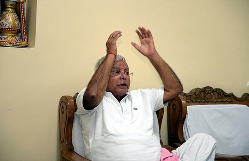 राजद अध्यक्ष लालू प्रसाद यादव (Express Photo by Alok Jain)