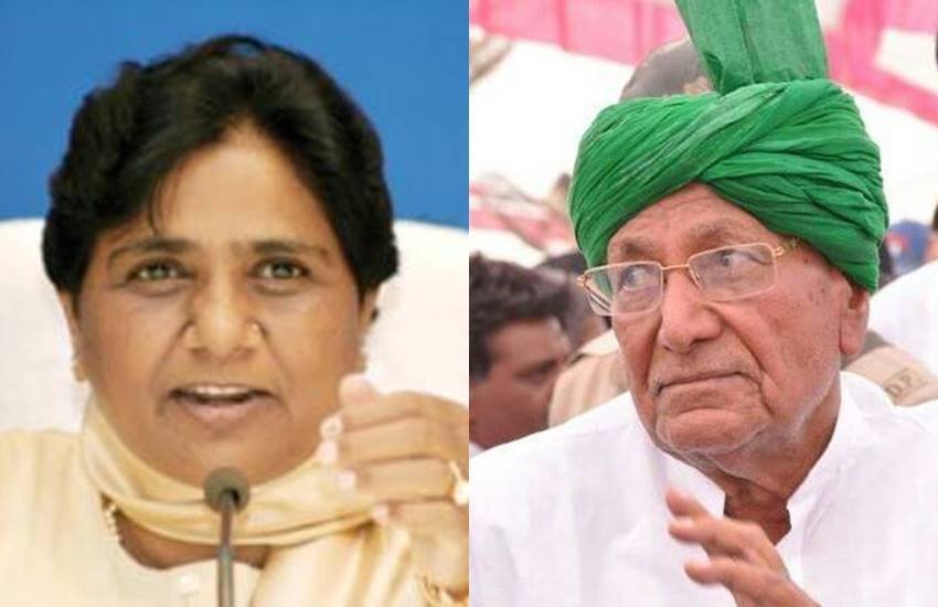 हरियाणा के पूर्व मुख्यमंत्री ओम प्रकाश चौटाला ने जेल से परोल पर बाहर आते ही हुंकार भरी और कहा कि विपक्ष का एकजुट कर मायावती को अगला पीएम बनाएंगे। (Image Source: Facebook/United News of India-UNI and @OPChautalaOfficial)