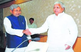 Nitish kumar, Lalu prasad yadav