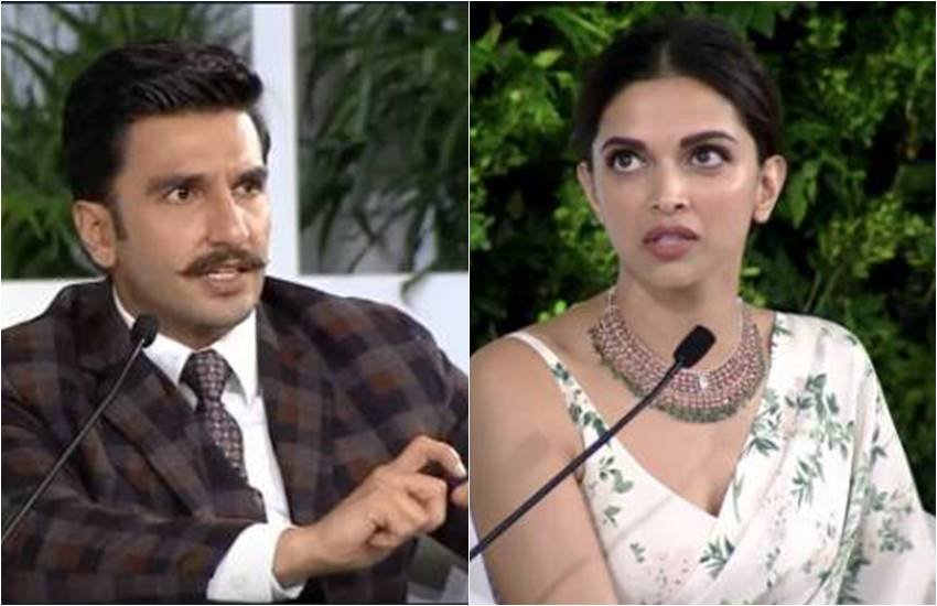 दीपिका पादुकोण और रणवीर सिंह ने अपनी शादी के बारे में भी बातचीत की। 
सोर्स : ट्विटर 