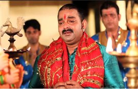 pawan singh, navratra, durga puja