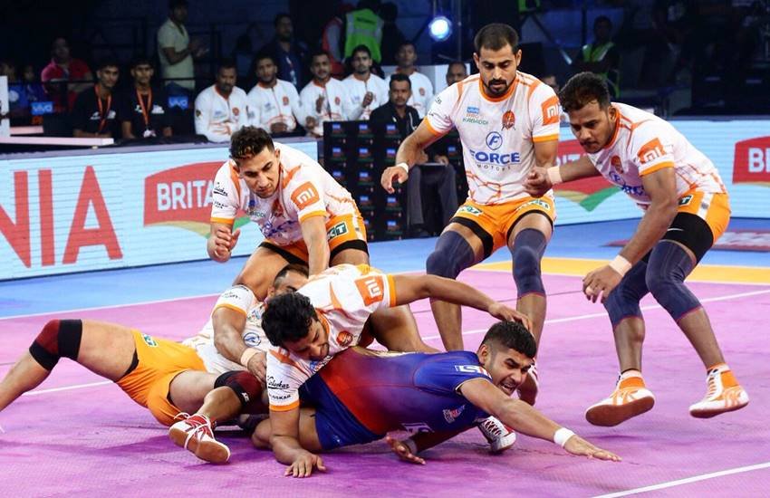 Pro Kabaddi League 2018, Puneri Paltan vs Dabang Delhi: पुणेरी पलटन बनाम दबंग दिल्ली।