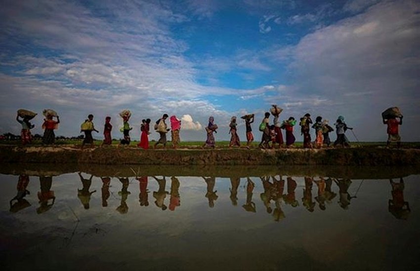 रोहिंग्या प्रवासी। (फाइल फोटो REUTERS)