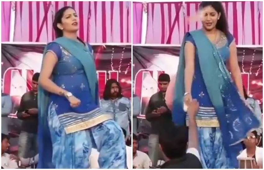 सपना चौधरी का यह डांस परफॉरमेंस लोगों को काफी पसंद आया है। 
फोटो सोर्स - (इंस्टाग्राम, @filmydil_bhojpuri)

