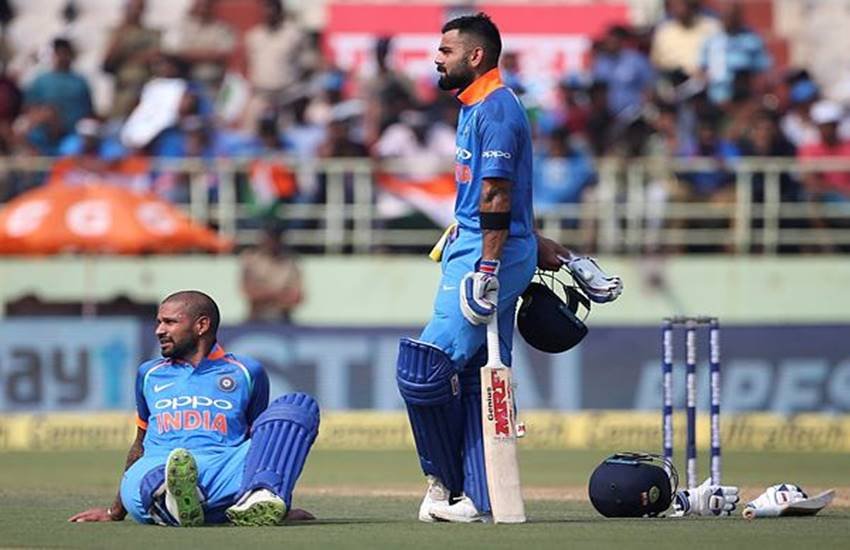 शिखर धवन और विराट कोहली। (फोटो सोर्स- पीटीआई)