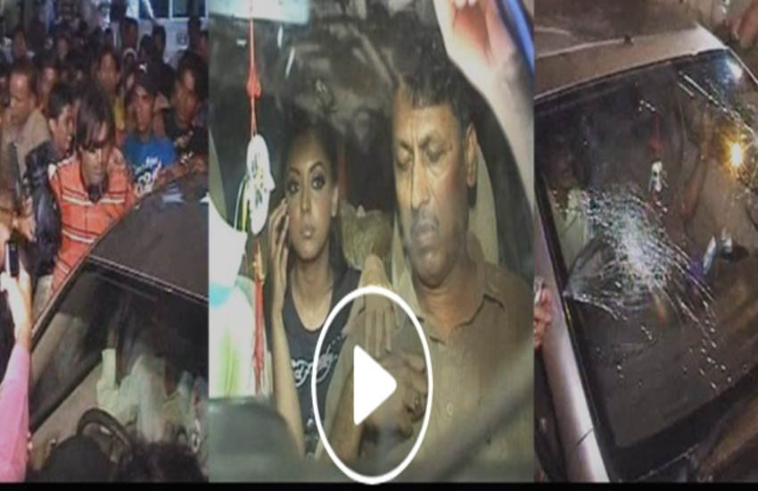 Tanushree Dutta, Nana Patekar, Tanushree Dutta Attack Video Viral, Tanushree Dutta car attacked 2008 footage, tanushree dutta controversy, tanushree dutta nana patekar, tanushree dutta 2008 controversy
