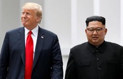 मैं और किम जोंग उन प्यार में हैं : ट्रंप