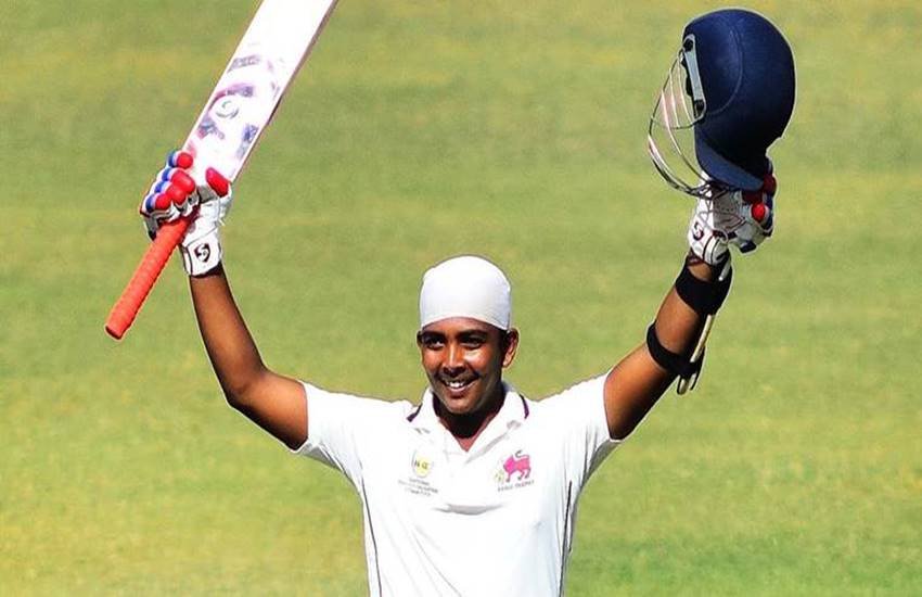 युवा सलामी बल्लेबाज पृथ्वी शॉ 