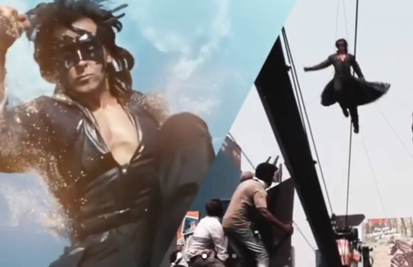 video of Hrithik Roshan, Hrithik Roshan in krrish, Hrithik Roshan in koi mil gaya, Hrithik Roshan in krrish 3, Hrithik Roshan krrish 3, krrish 3, Hrithik Roshan shot dangerous, Hrithik Roshan stunt for super natural power movie, Hrithik Roshan krrish, watch here Hrithik Roshan movie, Hrithik Roshan, entertainment news, bollywood news