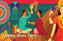 Happy Bhai Dooj 2018 Wishes Messages, SMS, Images: भाई दूज पर इन स्पेशल वॉट्सएप, फेसबुक मैसेज, एसएमएस और फोटोज के जरिए अपनों को करें विश