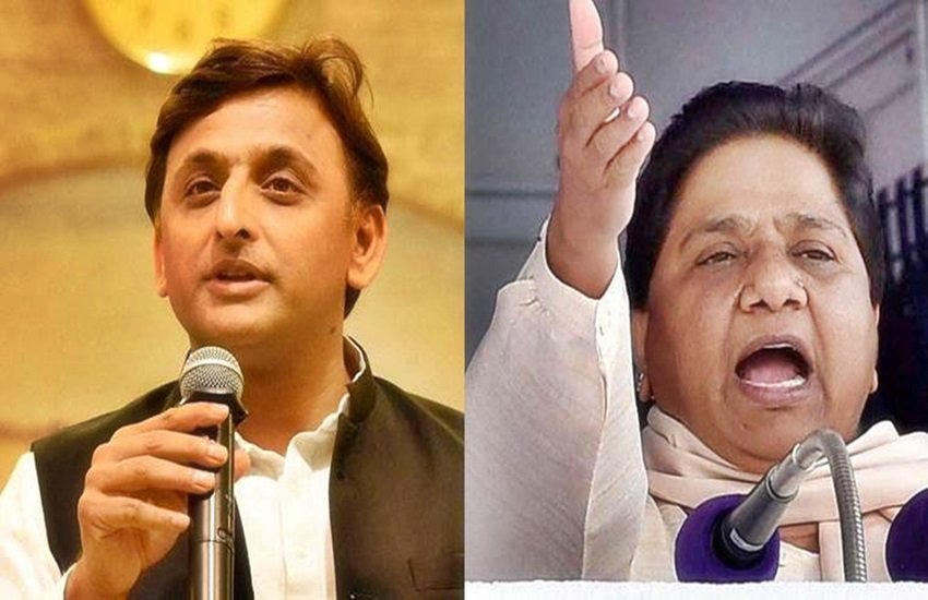अखिलेश यादव और मायावत, फोटो सोर्स- इंडियन एक्सप्रेस
