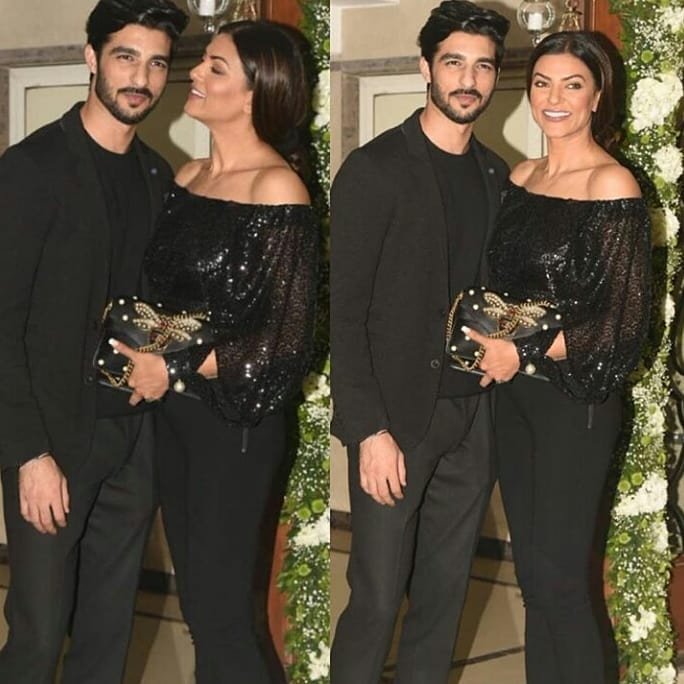 पिछले कुछ दिनों से सुष्मिता सेन अपने बॉय फ्रेंड रोहमन शॉल को लेकर सुर्खियों में हैं। शिल्पा के घर पार्टी में सुष्मिता रोहमन के साथ दिखीं।