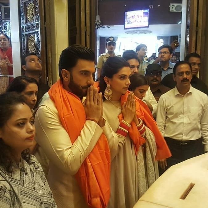 "deepika ranveer, deepika padukone, ranveer singh, deepika ranveer siddhivinayak visit, deepika, ranveer, deepika ranveer latest photo, deepika ranveer news, deepika ranveer wedding, deepika ranveer photos, deepika ranveer family, deepika ranveer news, deepika ranveer latest news