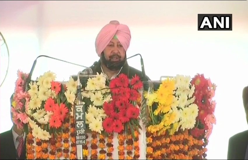 पंजाब के मुख्यमंत्री कैप्टन अमरिंदर सिंह (Photo: ANI)