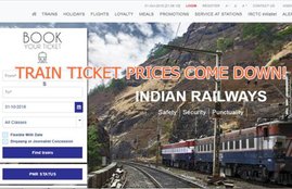 IRCTC train ticket