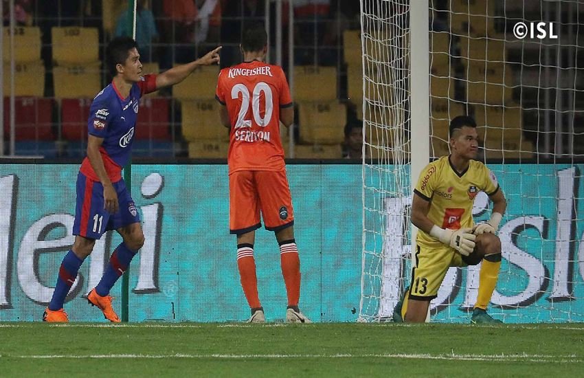 बेंगलुरु एफसी बनाम एफसी पुणे सिटी। (Photo Courtesy: ISL)