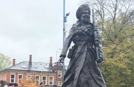 Sikh Soldier Statue in UK