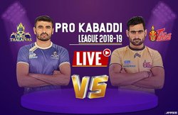 Pro Kabaddi 2018 Tamil Thalaivas vs Telugu Titans : तमिल थलाइवाज ने तेलुगु को 31-25 के अंतर से दी पटखनी