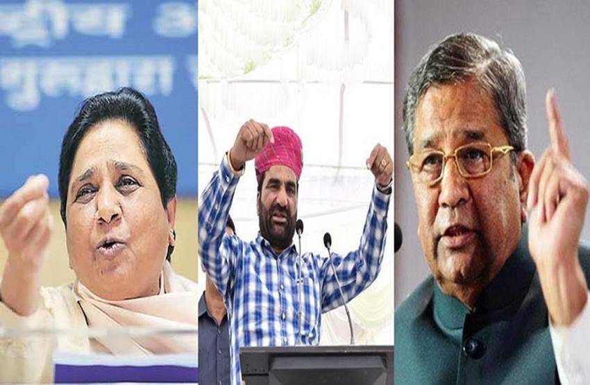 राजस्थान में चुनाव लड़ रहे गैर भाजपा-कांग्रेस दलों के नेता (फोटोः एक्सप्रेस फाइल)