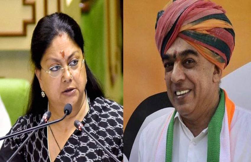 सीएम वसुंधरा राजे और कांग्रेस कैंडीडेट मानवेंद्र सिंह
(फोटो सोर्स : PTI)