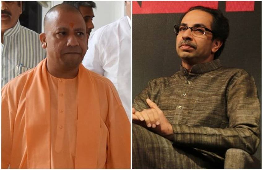 यूपी के सीएम योगी आदित्यनाथ और शिवसेना प्रमुख उद्धव ठाकरे
(फोटो सोर्स : Express Group Pgoto)