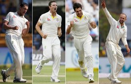 Australia spinner Nathan Lyon, ndia vs australia, ind vs aus, india vs australia 2018, pat commins, Pat Cummins bowling, Josh Hazlewood, Mitchell Starc