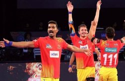 Pro Kabaddi 2018, Gujarat Fortunegiants vs Dabang Delhi: गुजरात ने दबंग दिल्ली को दी 45-38 से मात